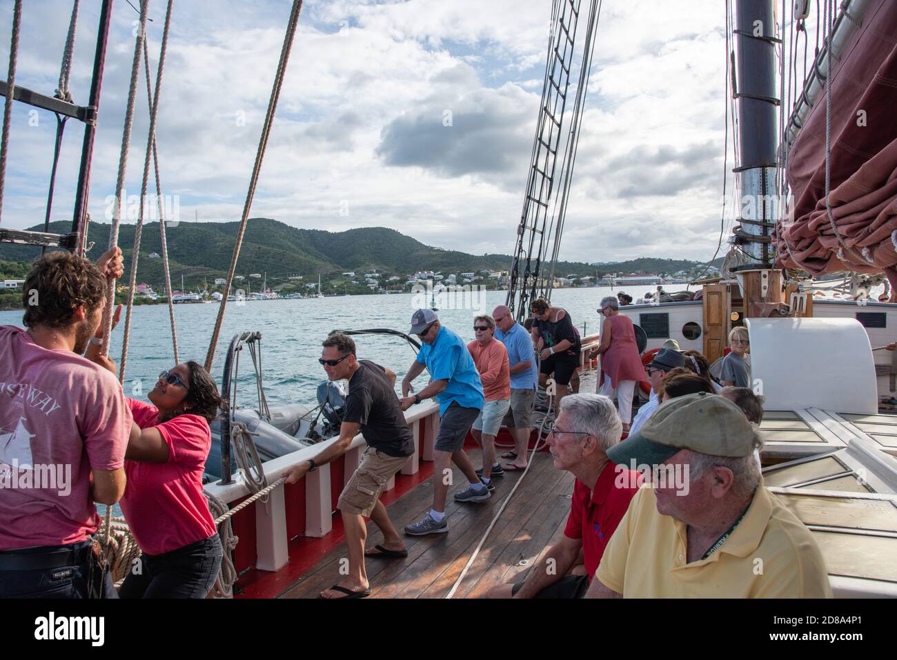 Christiansted, St. Croix, US Virgin IslandsMarch 8,2020 The historic