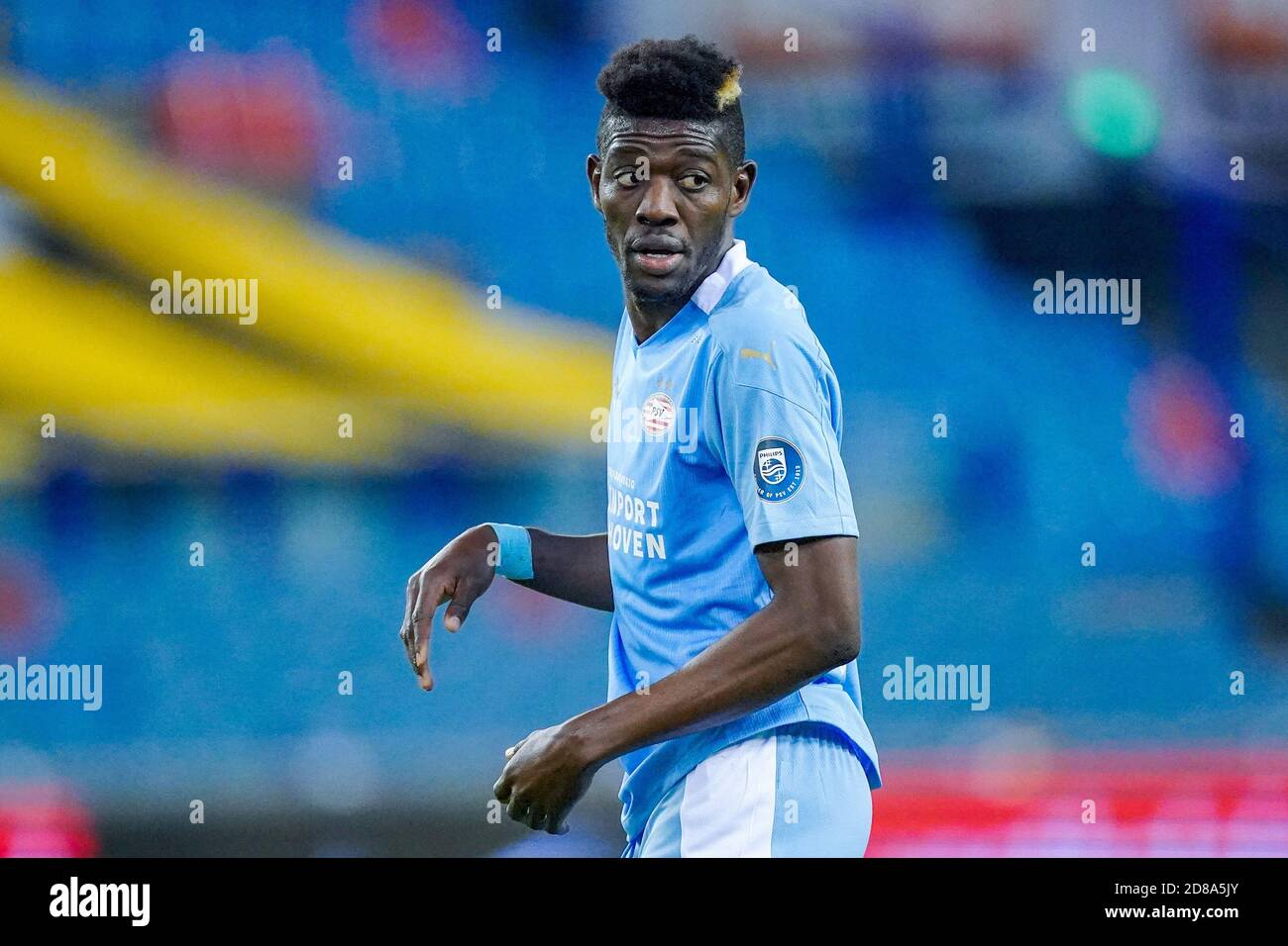 Ibrahim Sangare of PSV during the Netherlands championship Eredivisie football match between Vitesse and PSV on October 25, 2020 at Gelredome Stadiu C Stock Photo