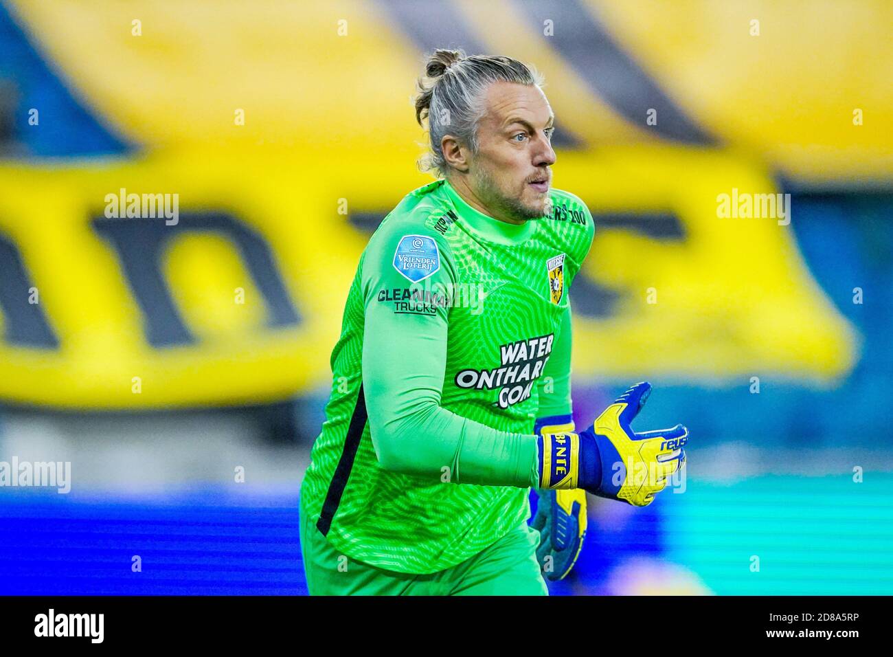 Remko Pasveer of Vitesse during the Netherlands championship Eredivisie football match between Vitesse and PSV on October 25, 2020 at Gelredome Stad C Stock Photo