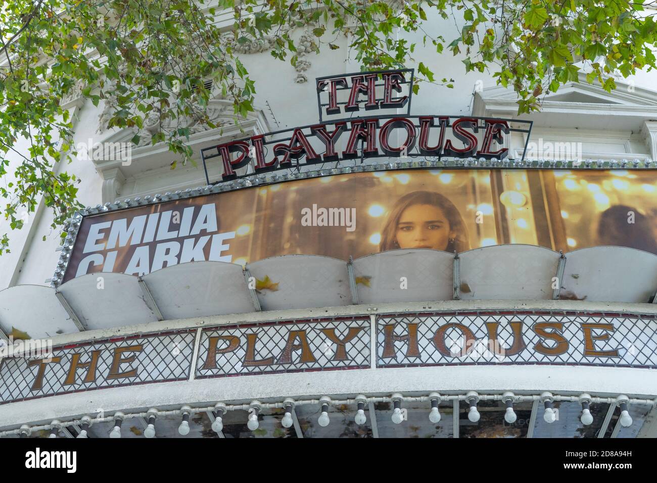 The outside of the Playhouse Theatre. London Stock Photo Alamy