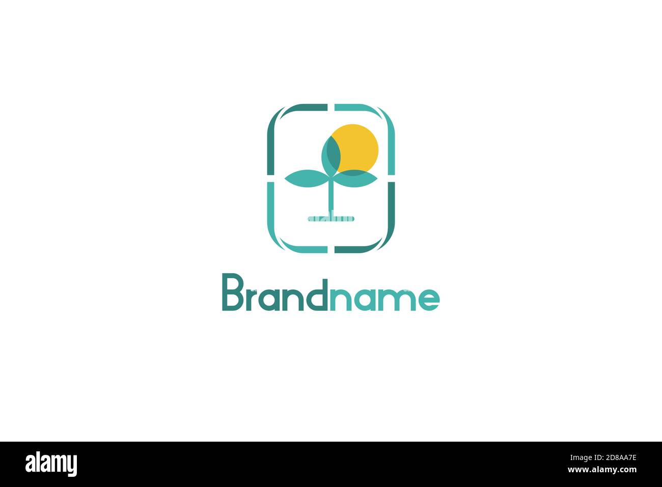 Environment and Agriculture logo design concept. Stock Vector