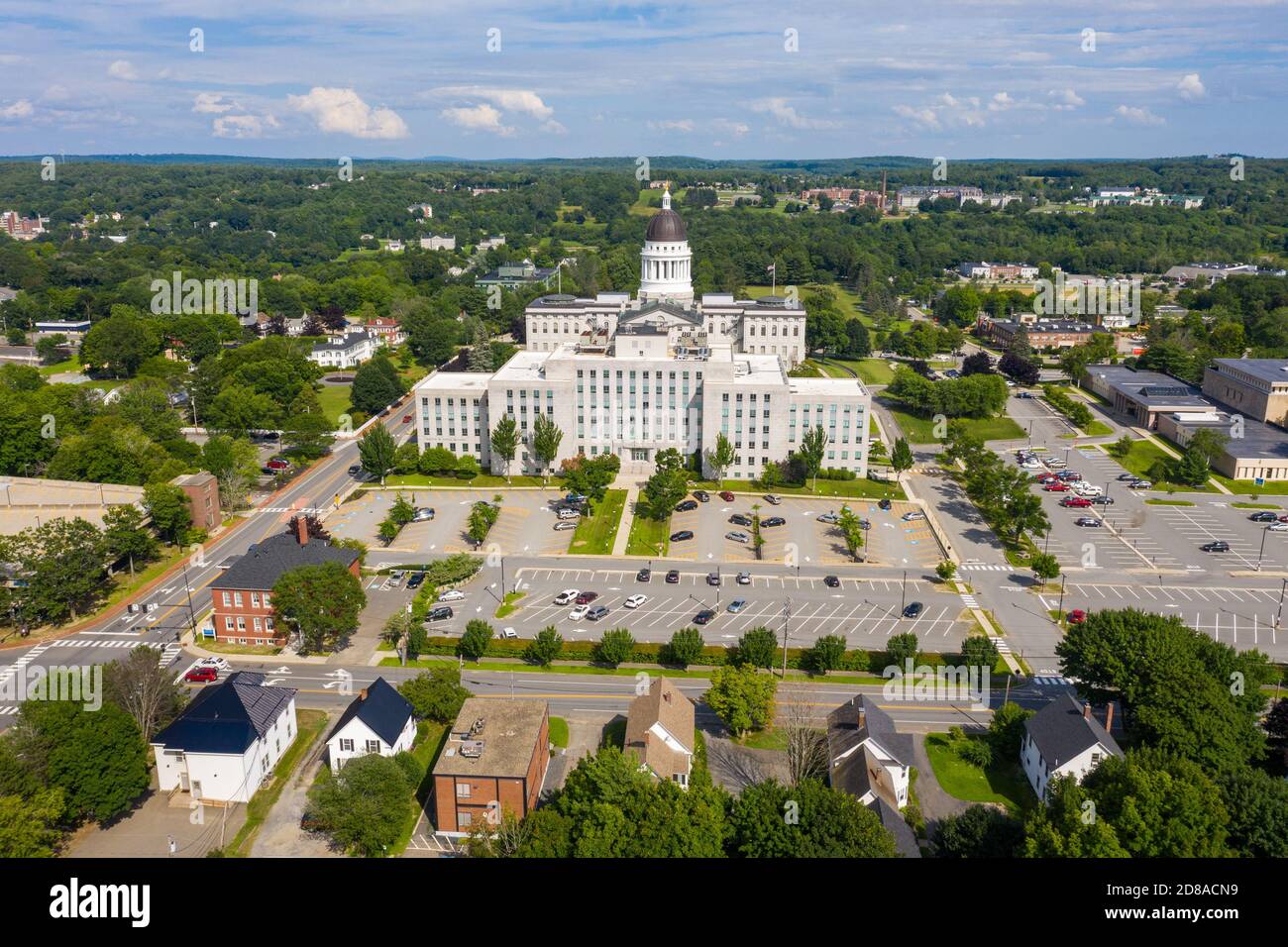Maine State House, Augusta, Maine, USA Stock Photo Alamy