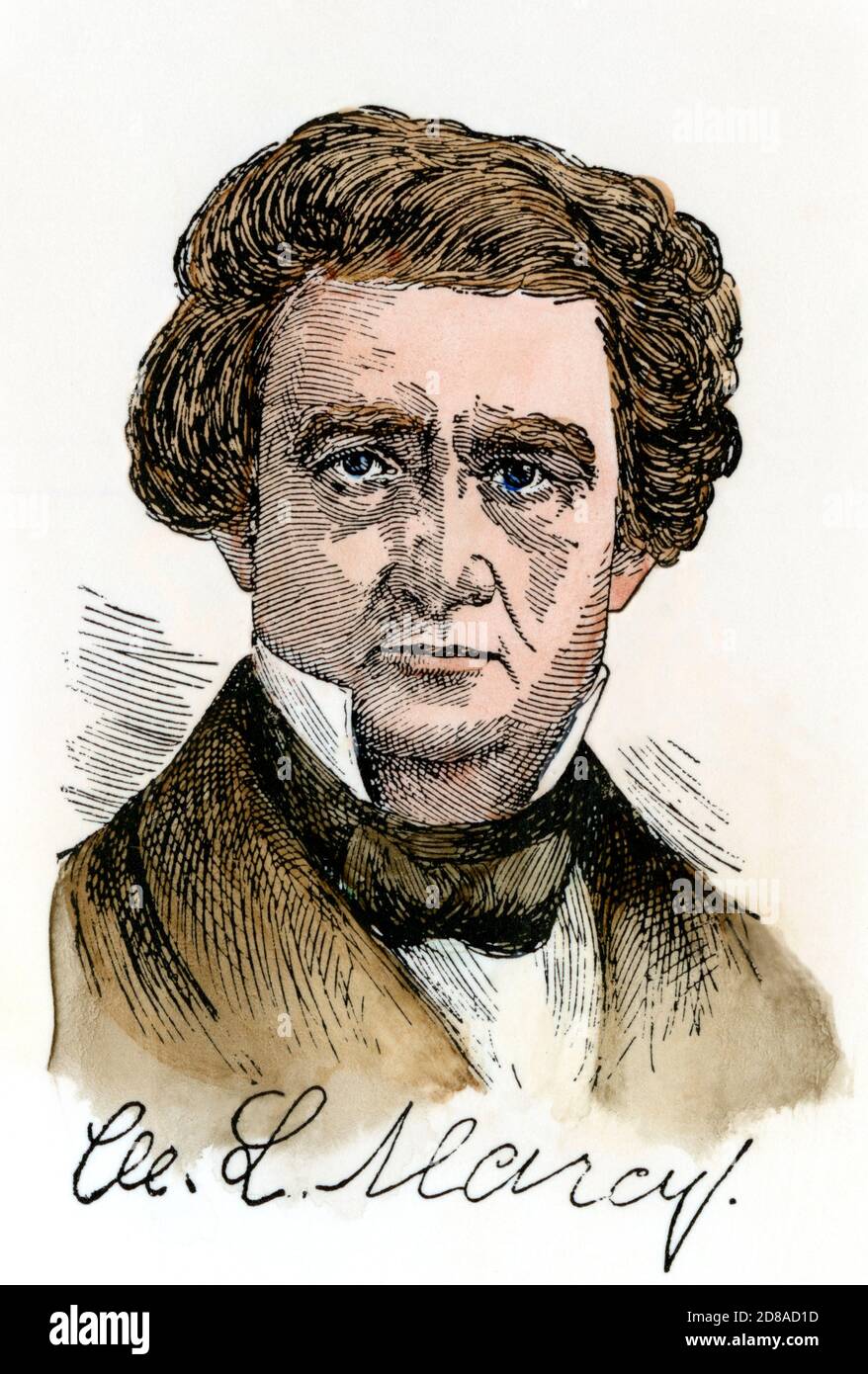 Marcy United States Secretary of State Print 1850s William L 
