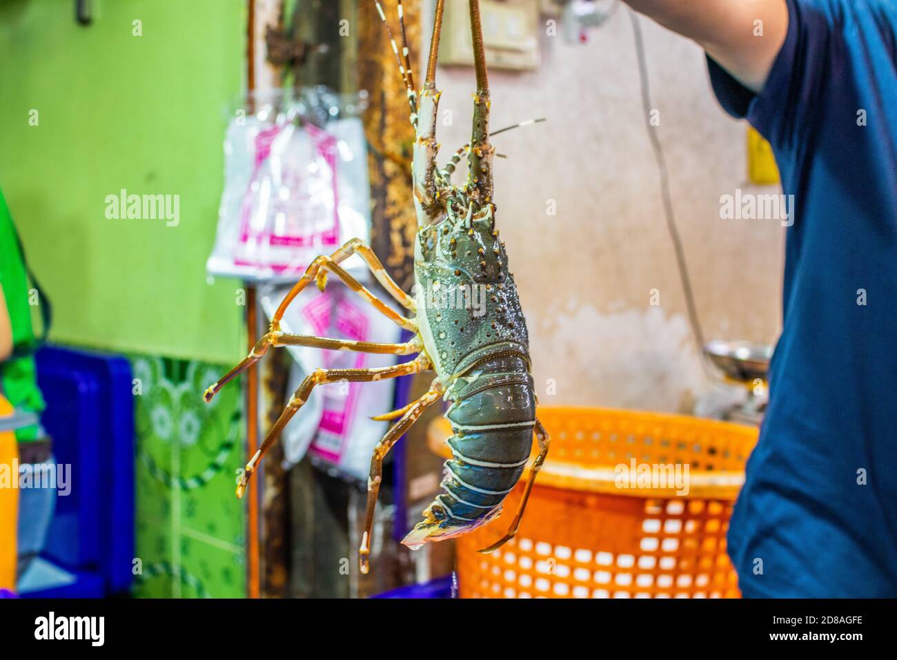 seafood market Naklua near Pattaya Stock Photo