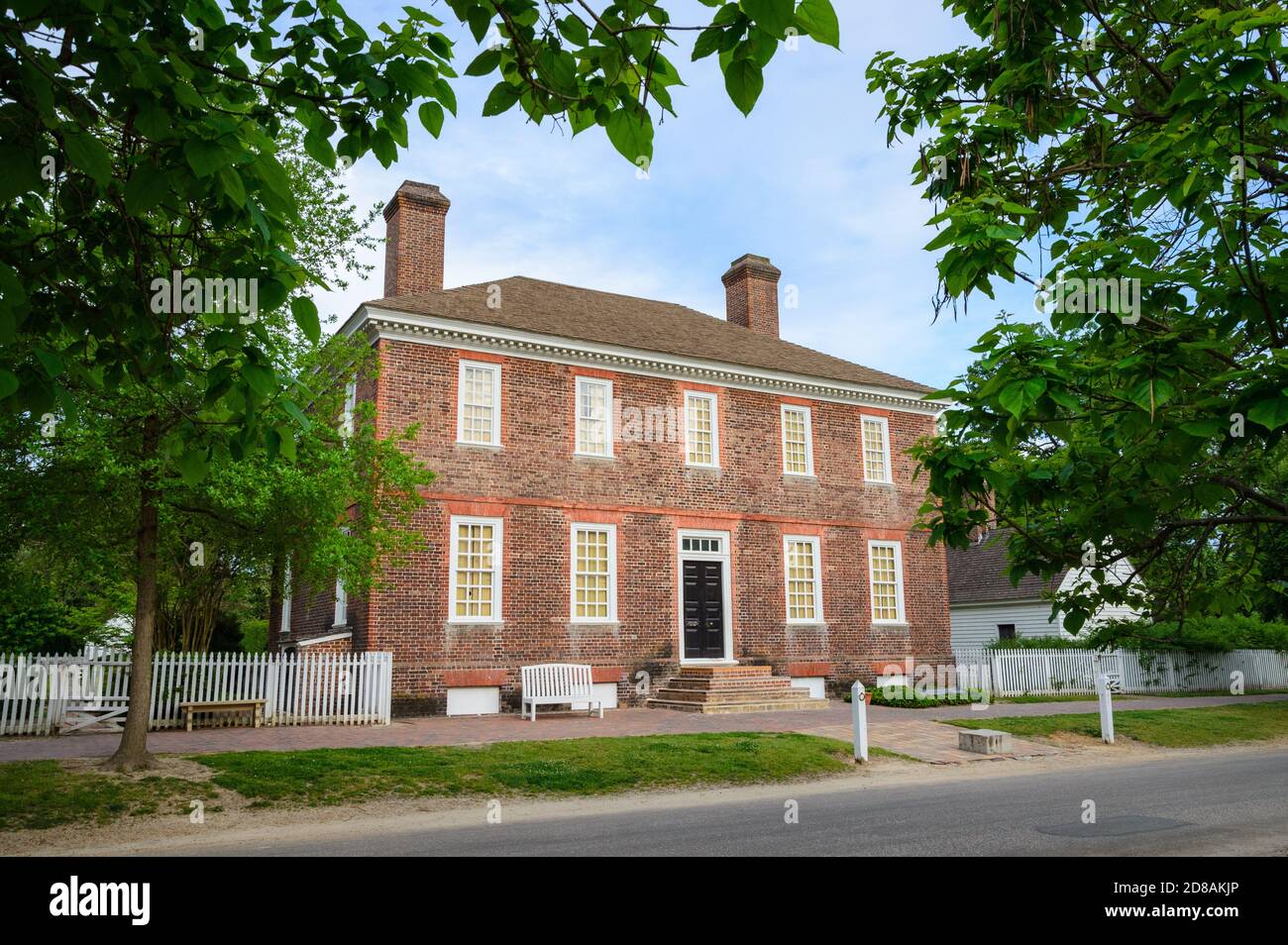 Colonial Williamsburg Stock Photo Alamy