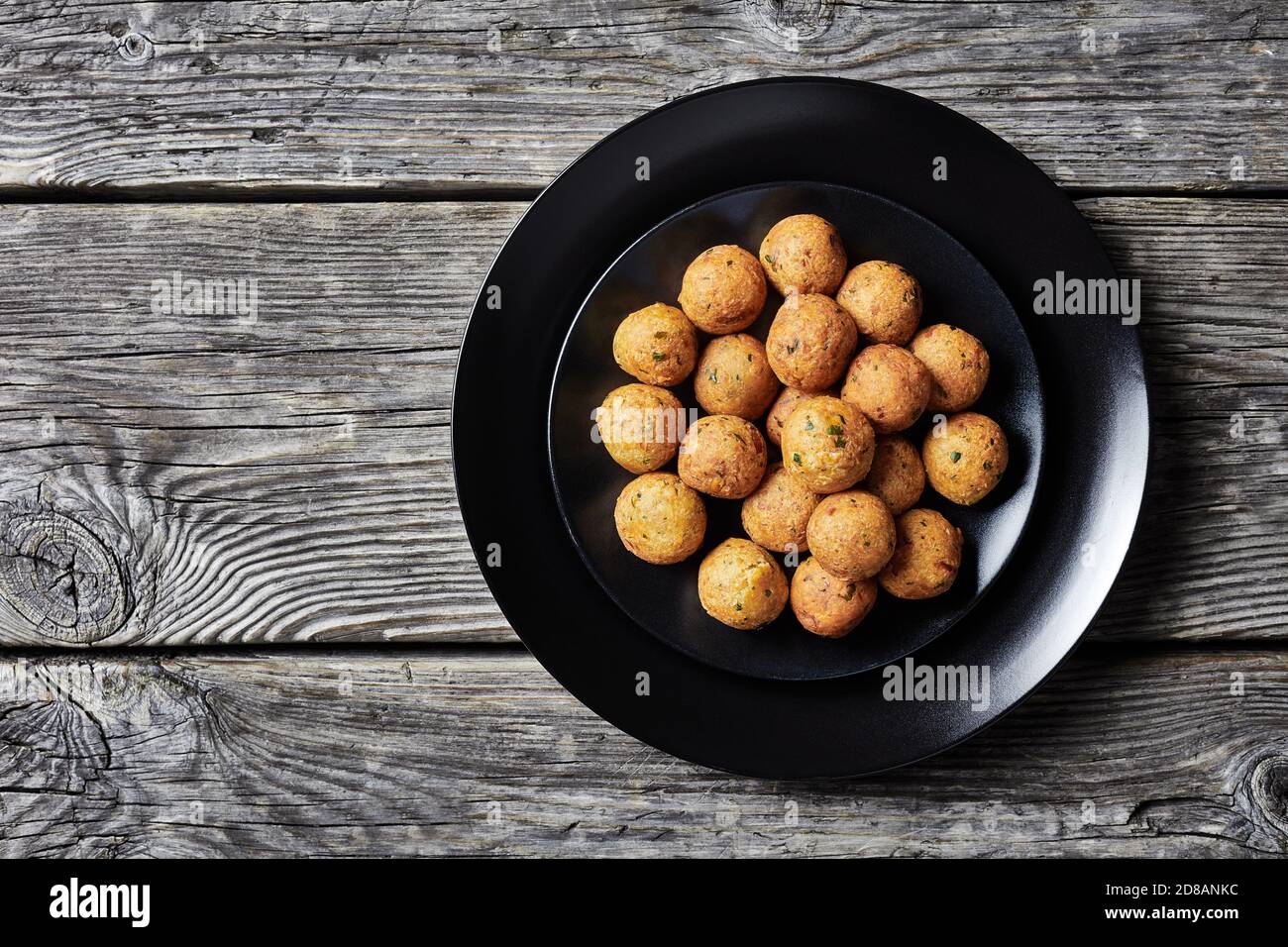 Mediterranean deepfried falafels, of chickpeas with spices with