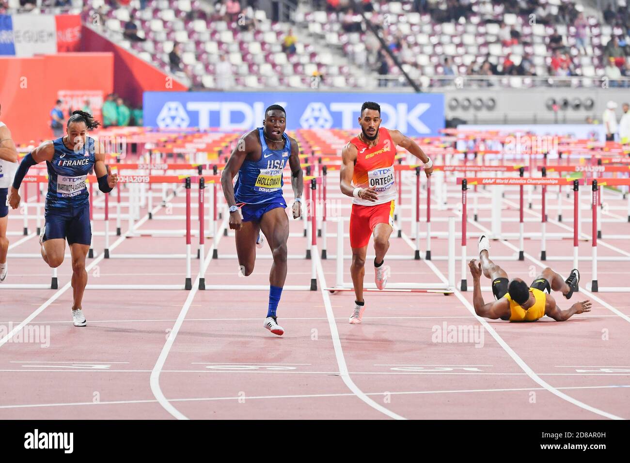 Grant Holloway, Pascal Martinot-Lagarde, Orlando Ortega, Omar McLeod ...