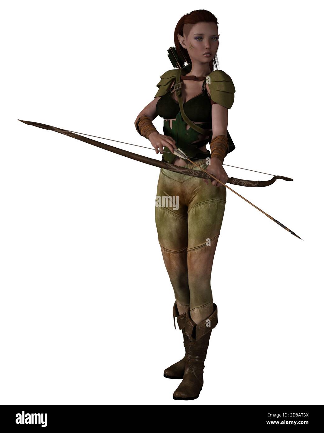 Download Fictional Character Archery Gamer Phone Wallpaper