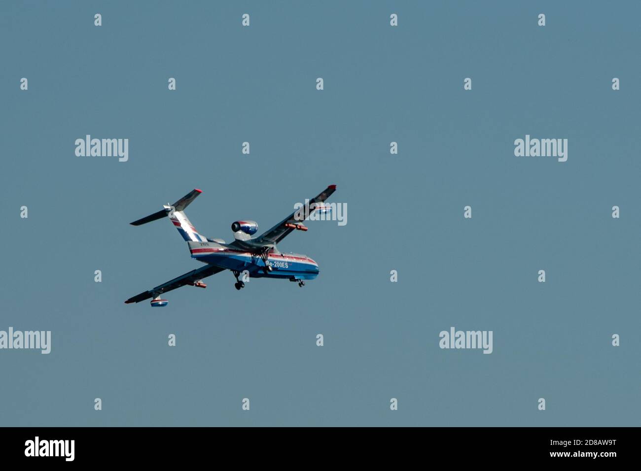 Aviation Takeoff Beriev Be-200 Altair multipurpose amphibious