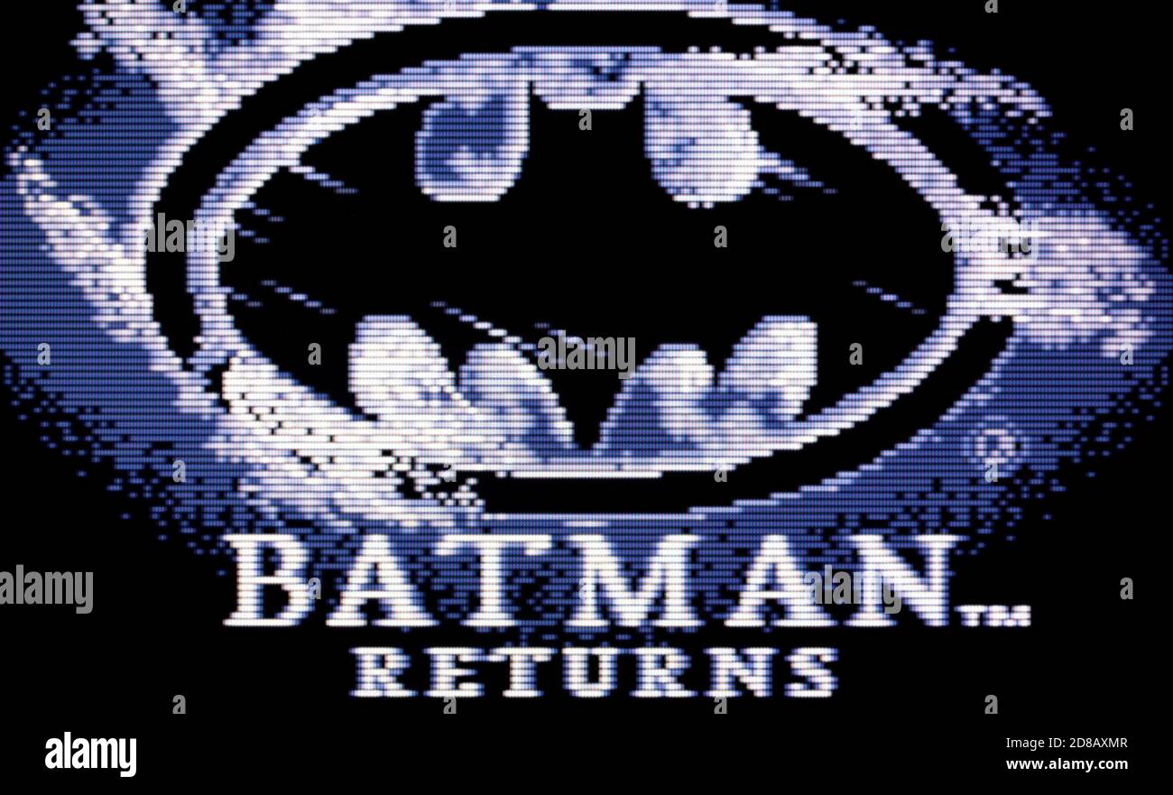 Batman returns video game hi-res stock photography and images - Alamy