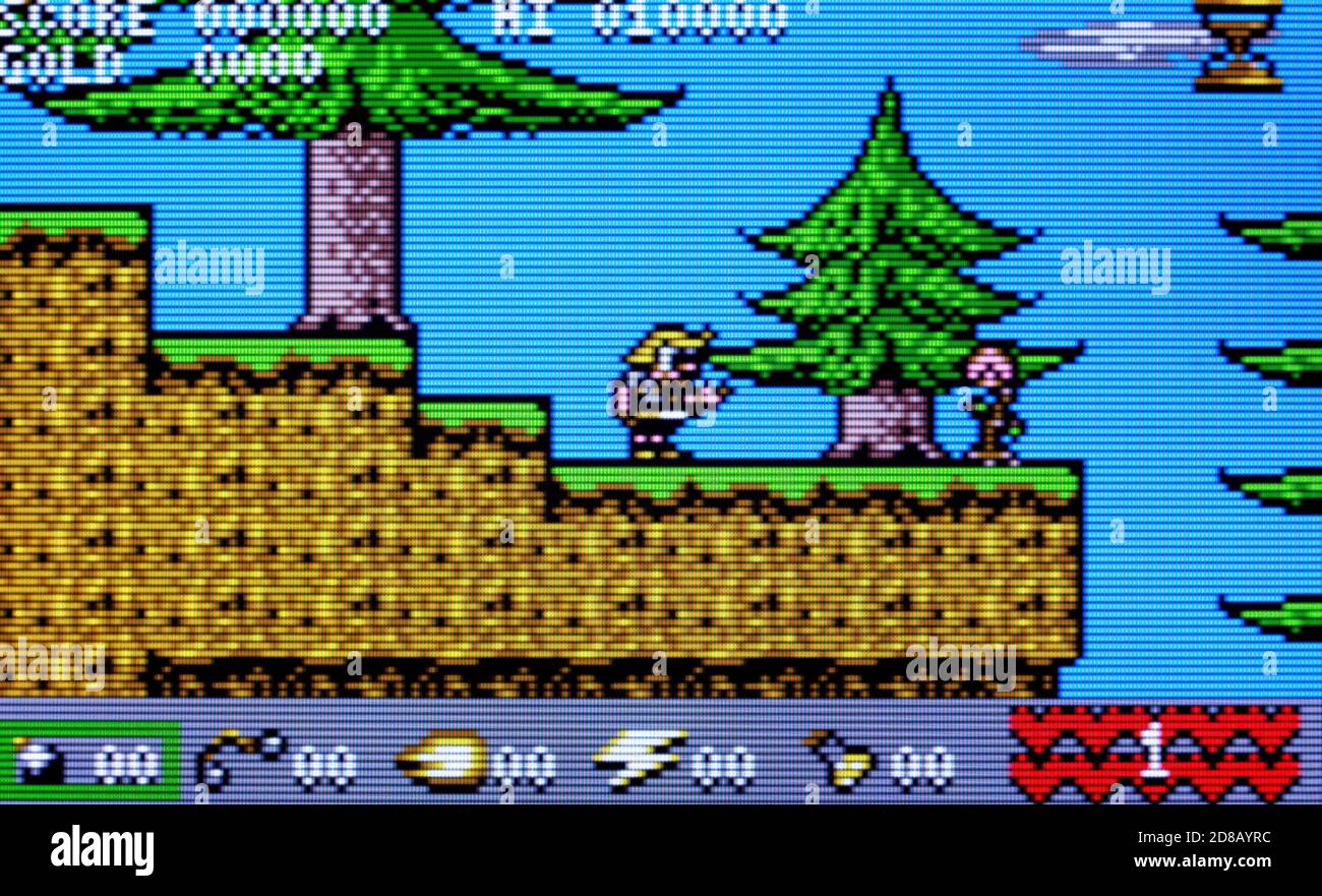 The Viking Child - Atari Lynx Videogame - Editorial use only Stock Photo