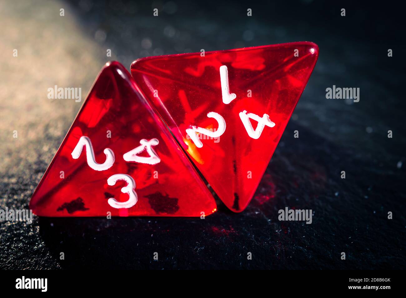D4 Dice: 4-Sided Dice, Types of Polyhedral Dice