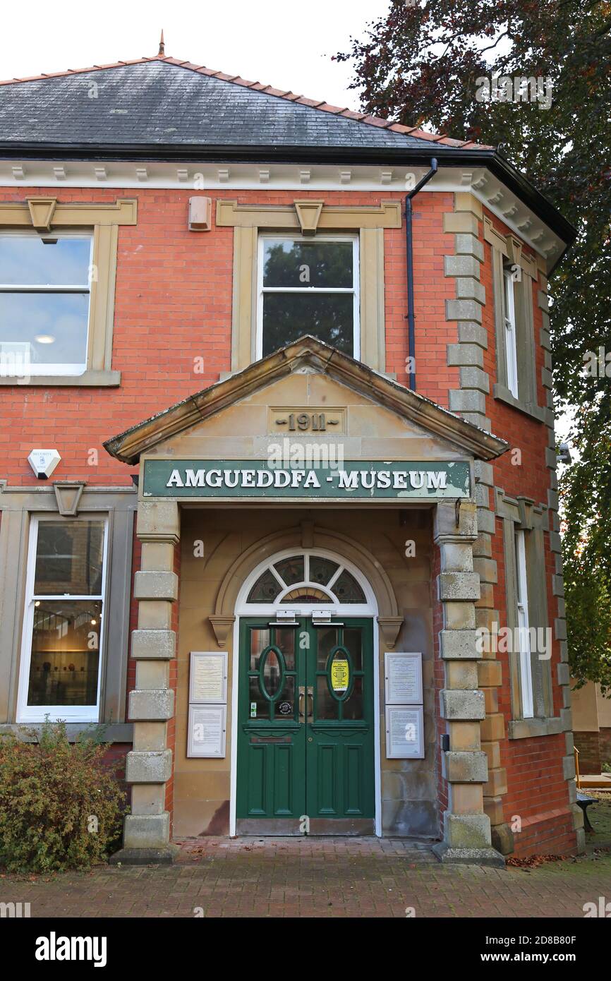 Radnorshire Museum, Temple Street, Llandrindod Wells, Radnorshire, Powys, Wales, Great Britain, United Kingdom, UK, Europe Stock Photo