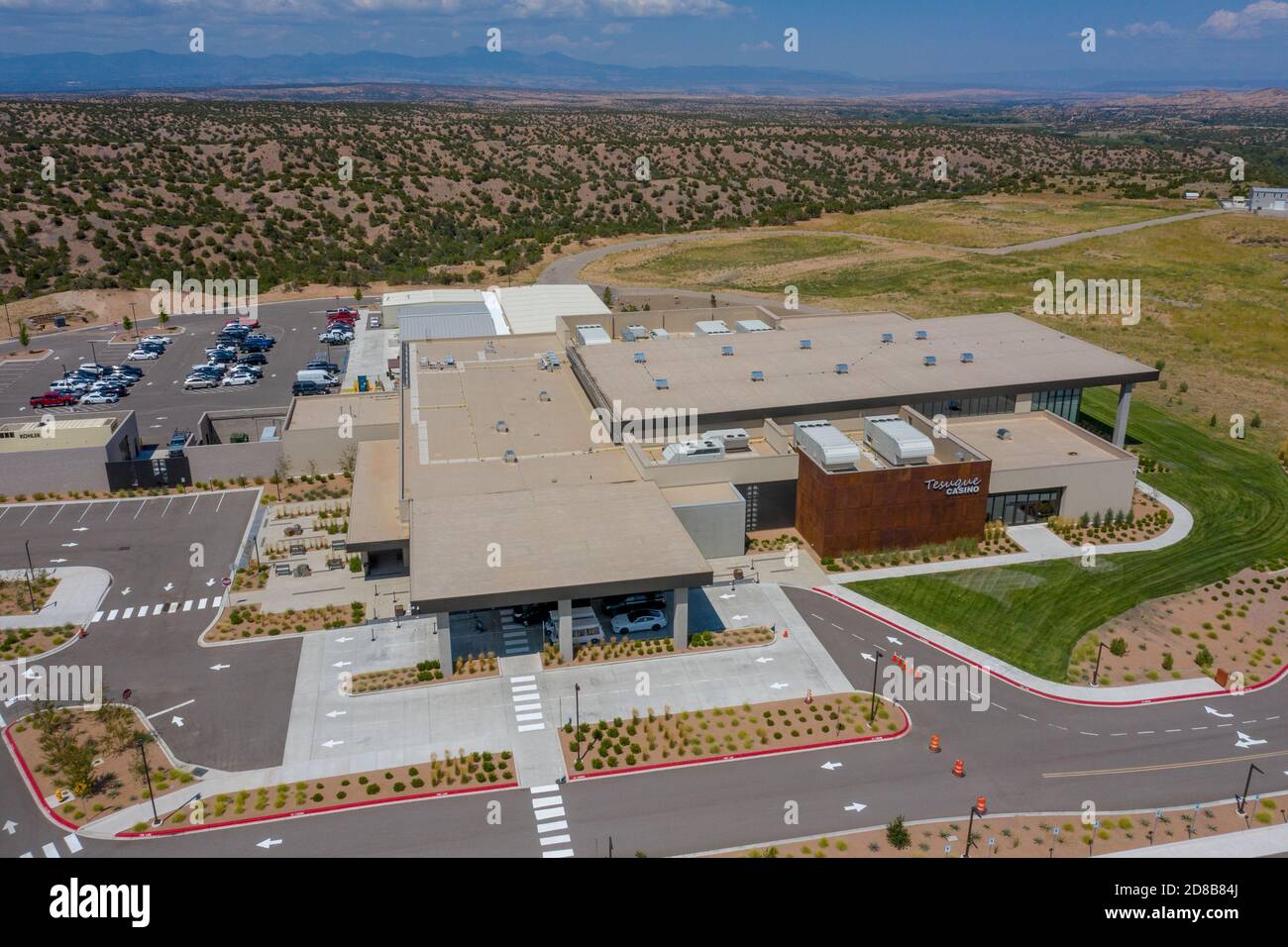 Tesuque Casino, Santa Fe, NM, USA Stock Photo