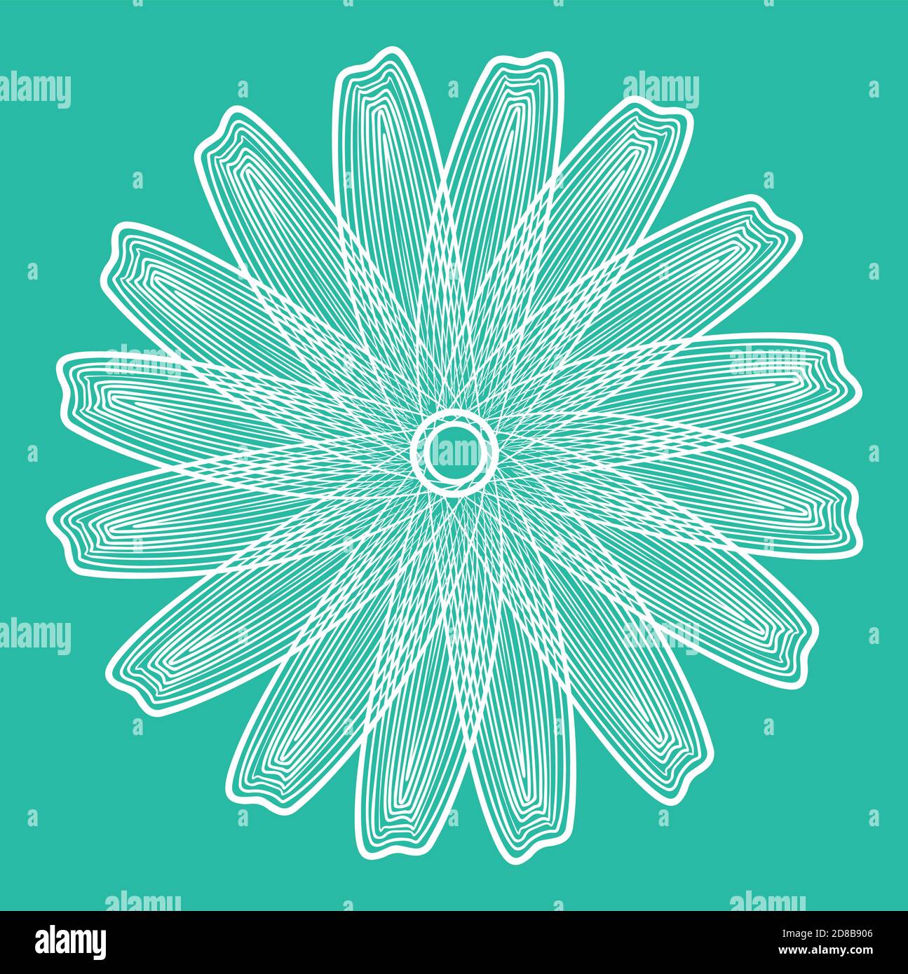 W White red flower a-line style