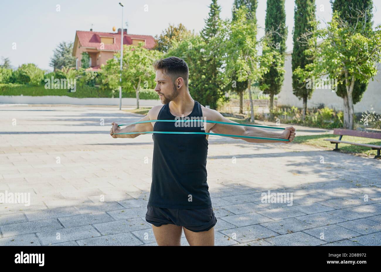 Calisthenics man hi-res stock photography and images - Alamy