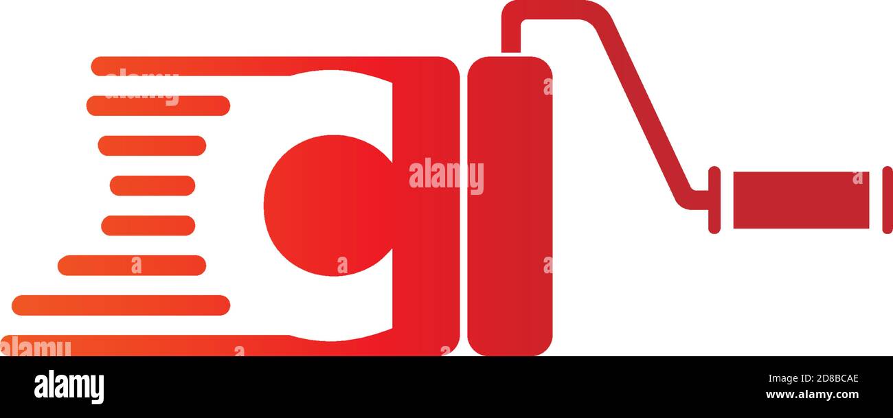 Paint logo letter C design concept Stock Vector Image & Art - Alamy
