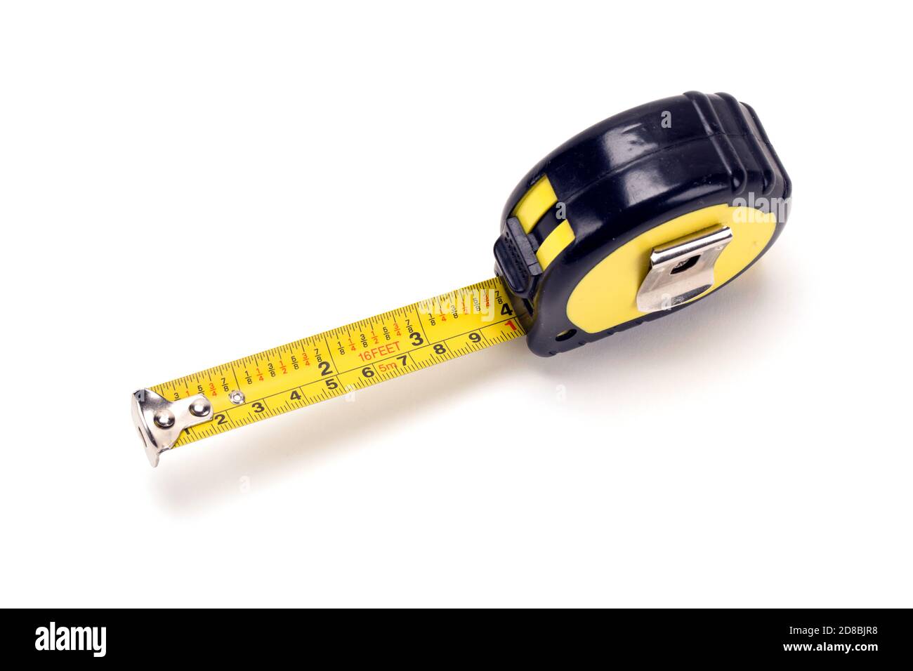 Tape Measure on a White Background Stock Photo - Alamy