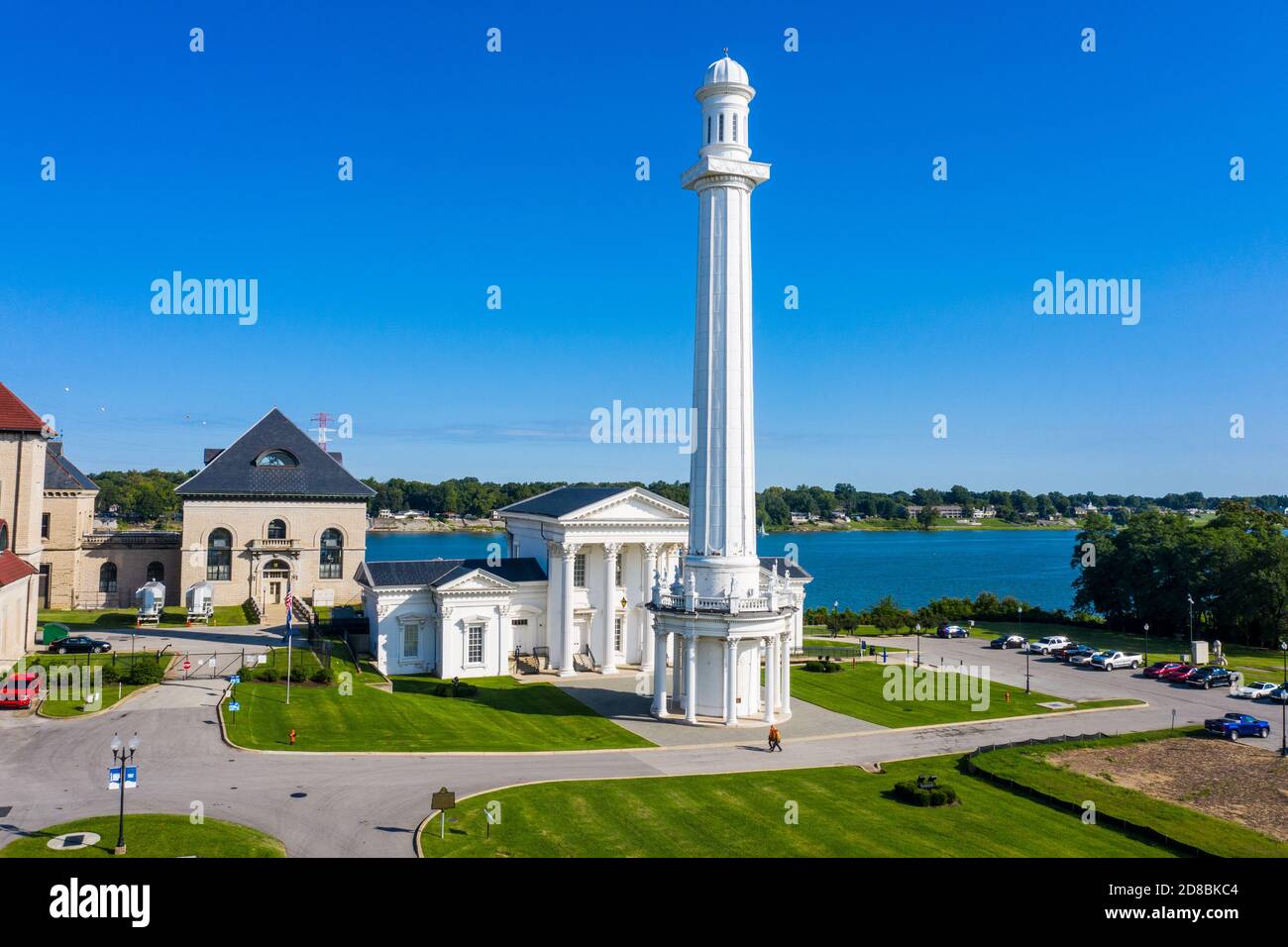 Water Tower, Louisville Water Tower Park, Louisville, Kentucky Stock