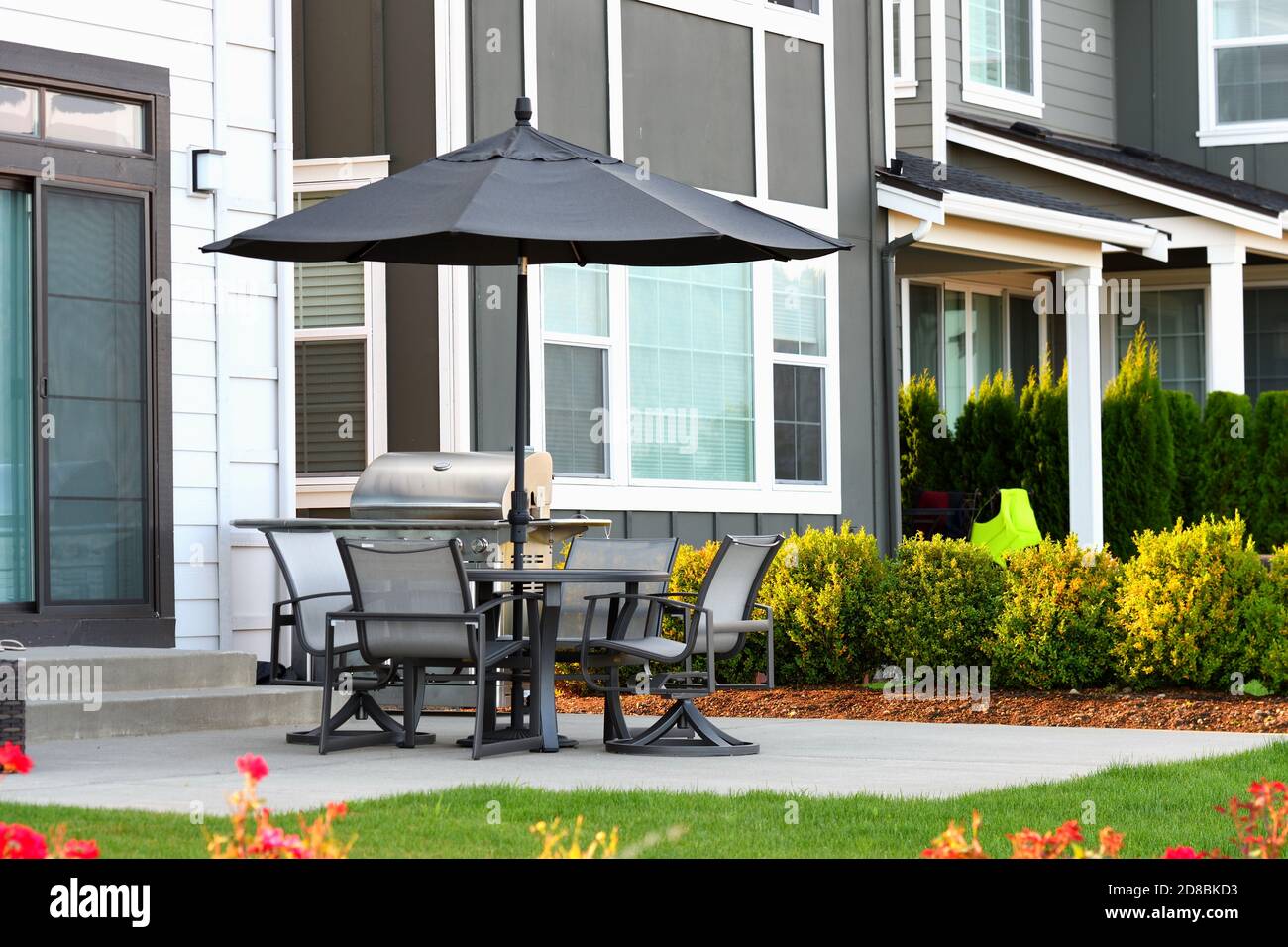 Issaquah Highlands Residential Area, Washington-USA Stock Photo
