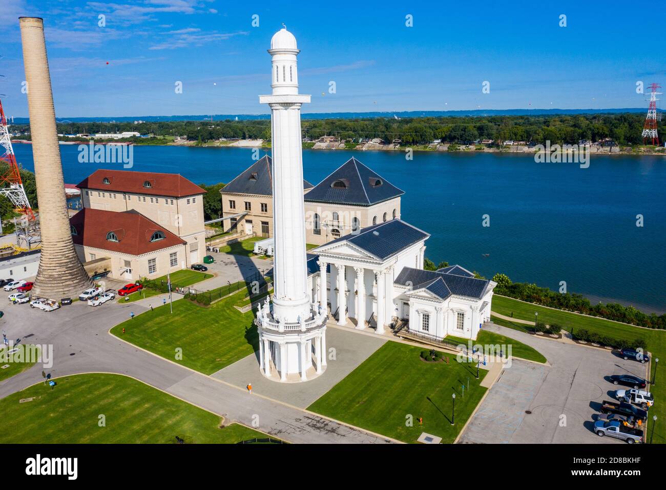 Water Tower, Louisville Water Tower Park, Louisville, Kentucky Stock