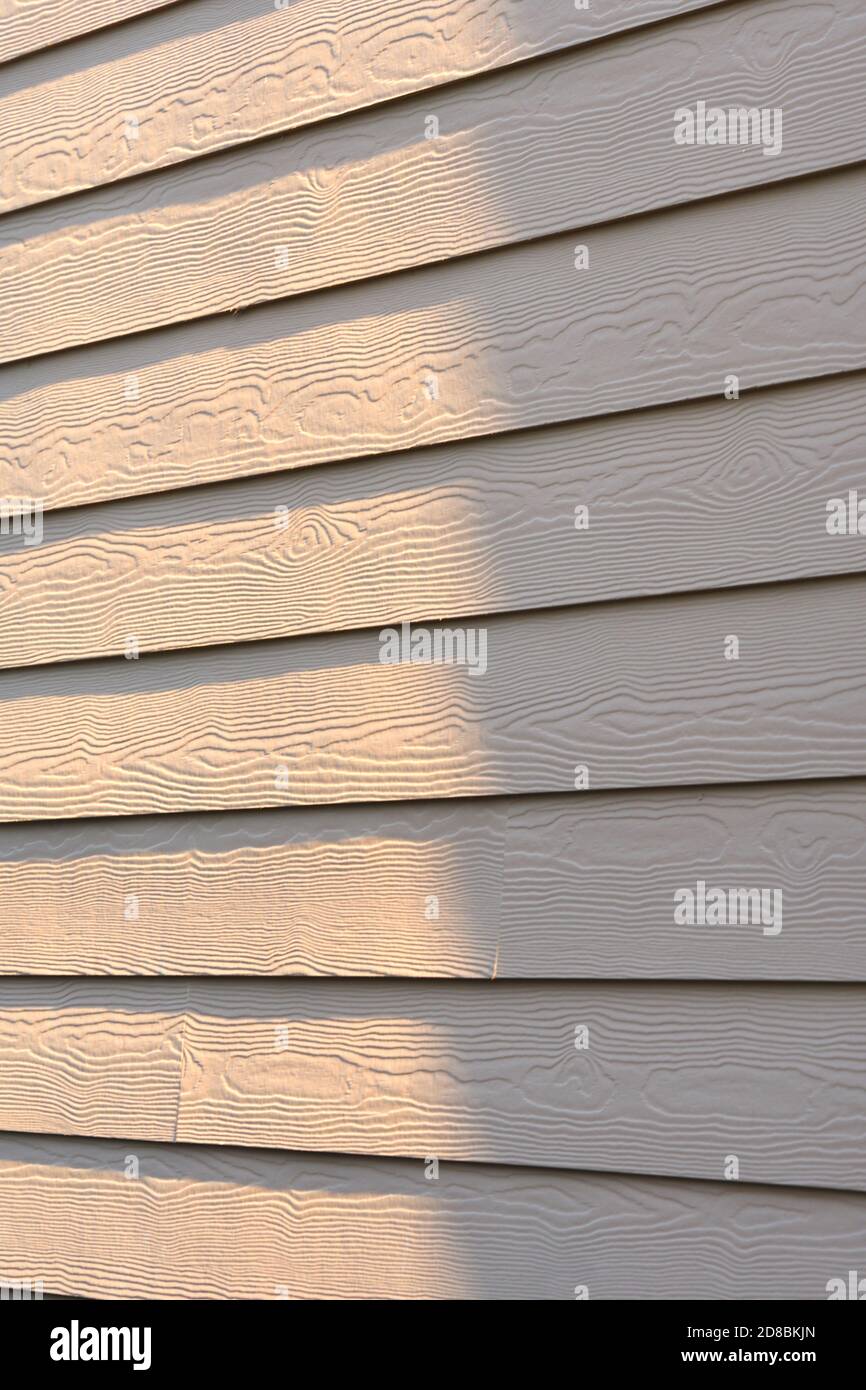 Cerber Fiber Cement Siding Stock Photo