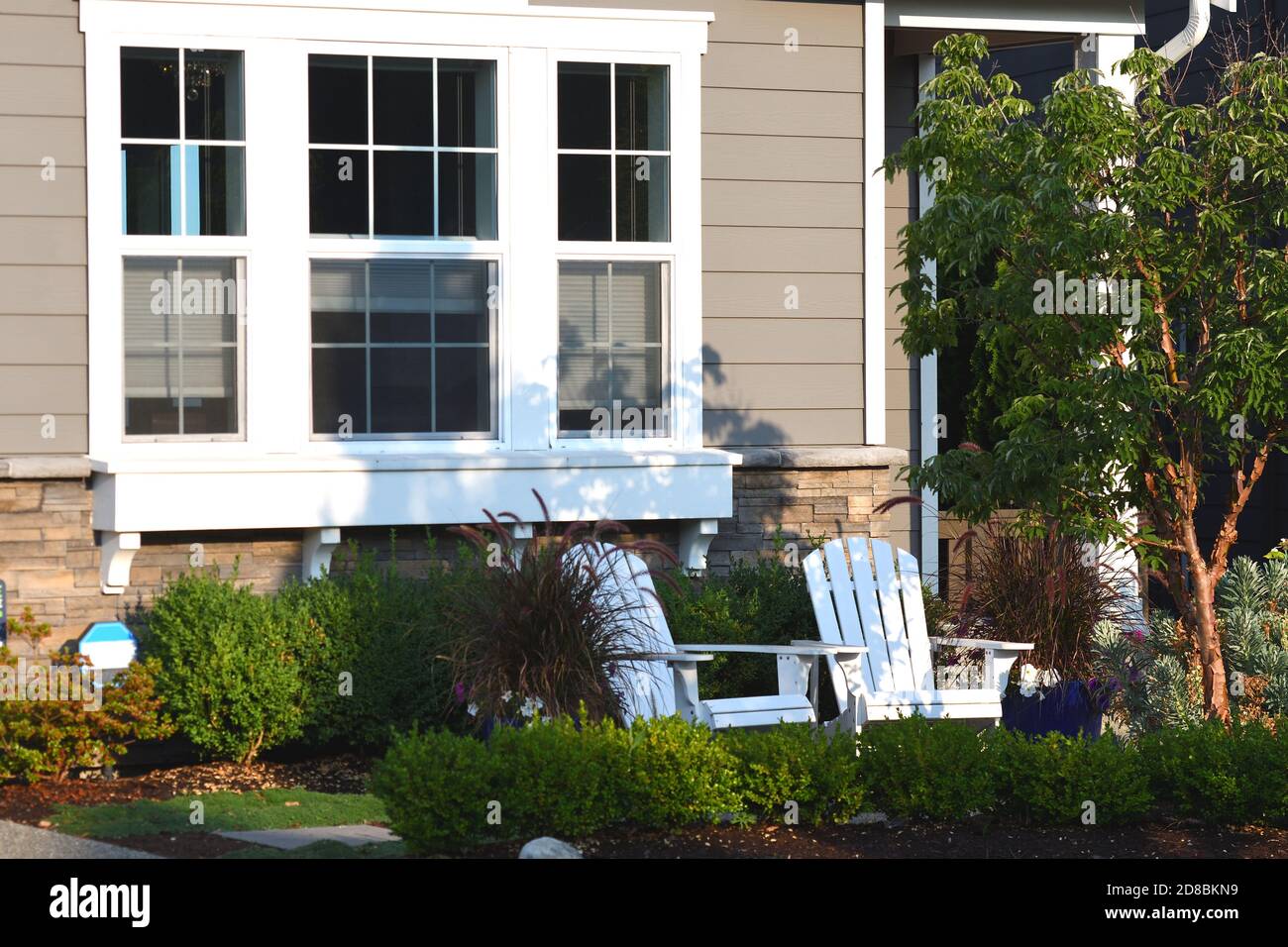 Issaquah Highlands Residential Area, Washington-USA Stock Photo