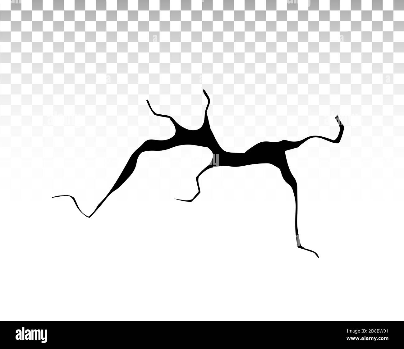 Ground cracks. Earthquake and ground cracks, hole effect, craquelure and damaged wall texture