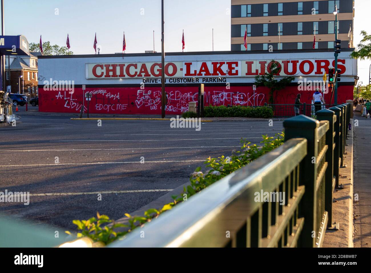 Chicago Riot George George floyd riots chicago hi-res stock photography and images - Alamy