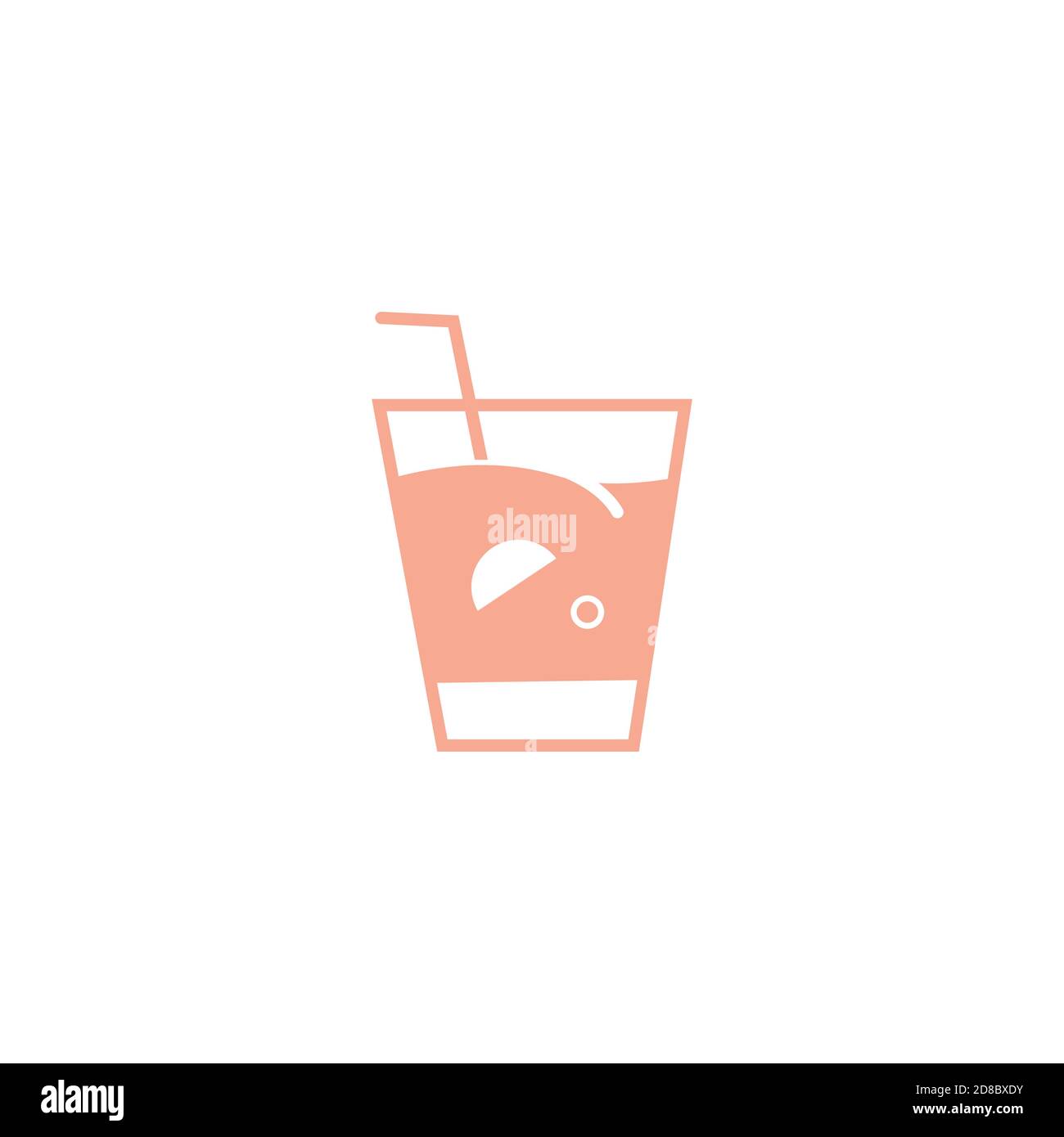 Summer Juice Drink Icon Clipart Vector Design Stock Vector Image & Art ...
