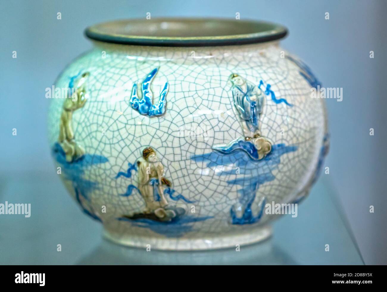 Antique ceramics of Nguyen dynasty a traditional Vietnam porcelain 19th