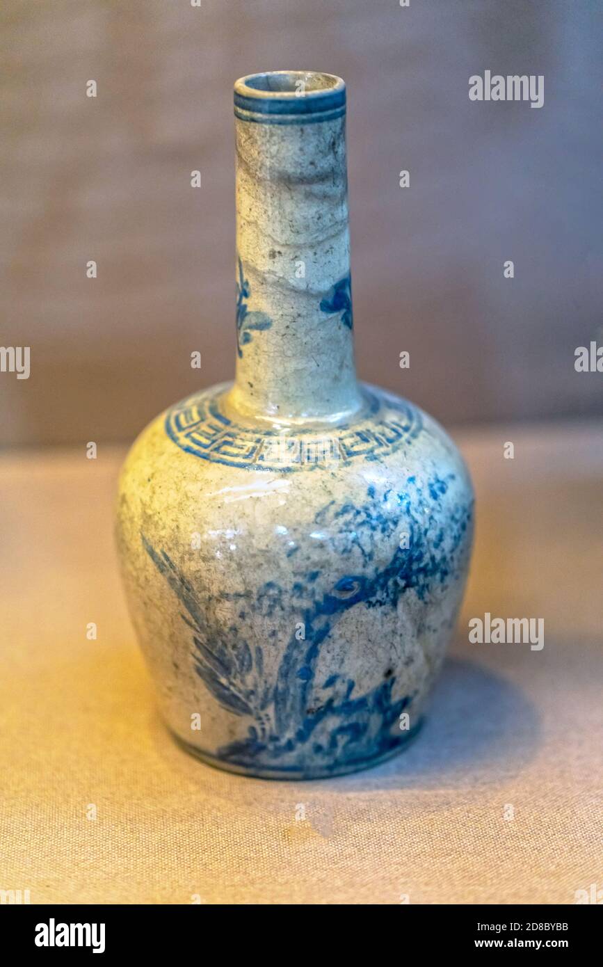 Antique Bat Trang ceramics a traditional Vietnam porcelain 19th century