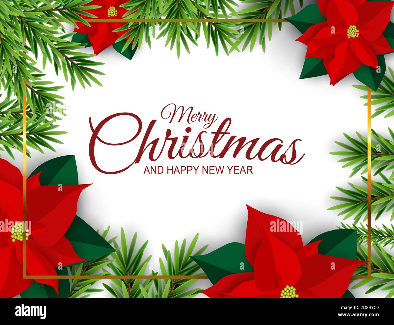 Holiday New Year and Merry Christmas Background. Vector Illustration EPS10  Stock Vector Image & Art - Alamy