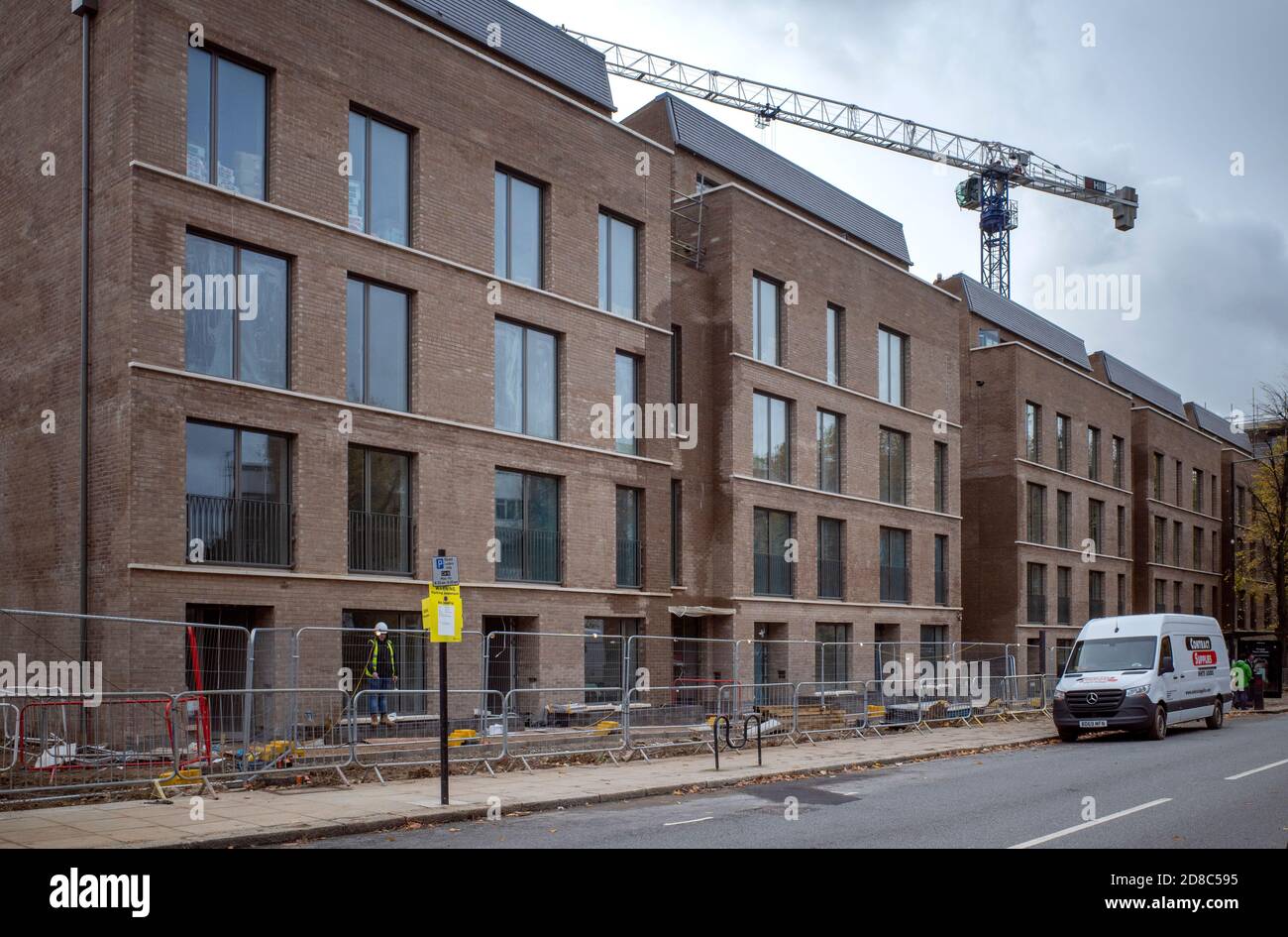 Borough of Camden council housing development on Agar Grove in Camden
