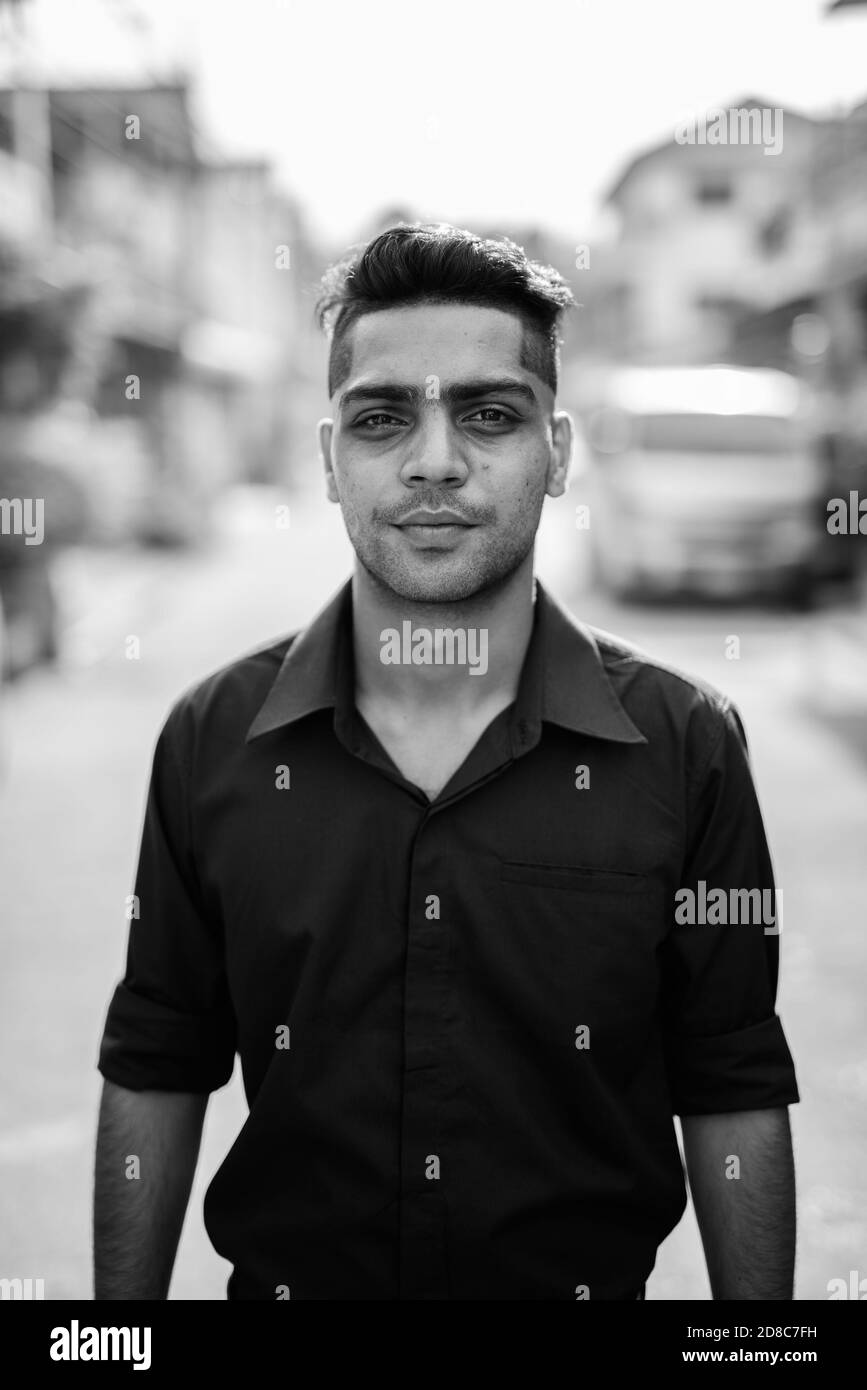 Indian executive success Black and White Stock Photos & Images - Alamy