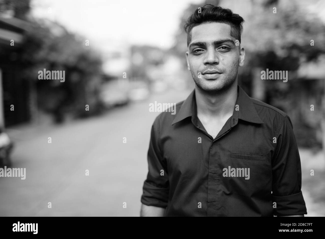 Indian worker Black and White Stock Photos & Images - Alamy