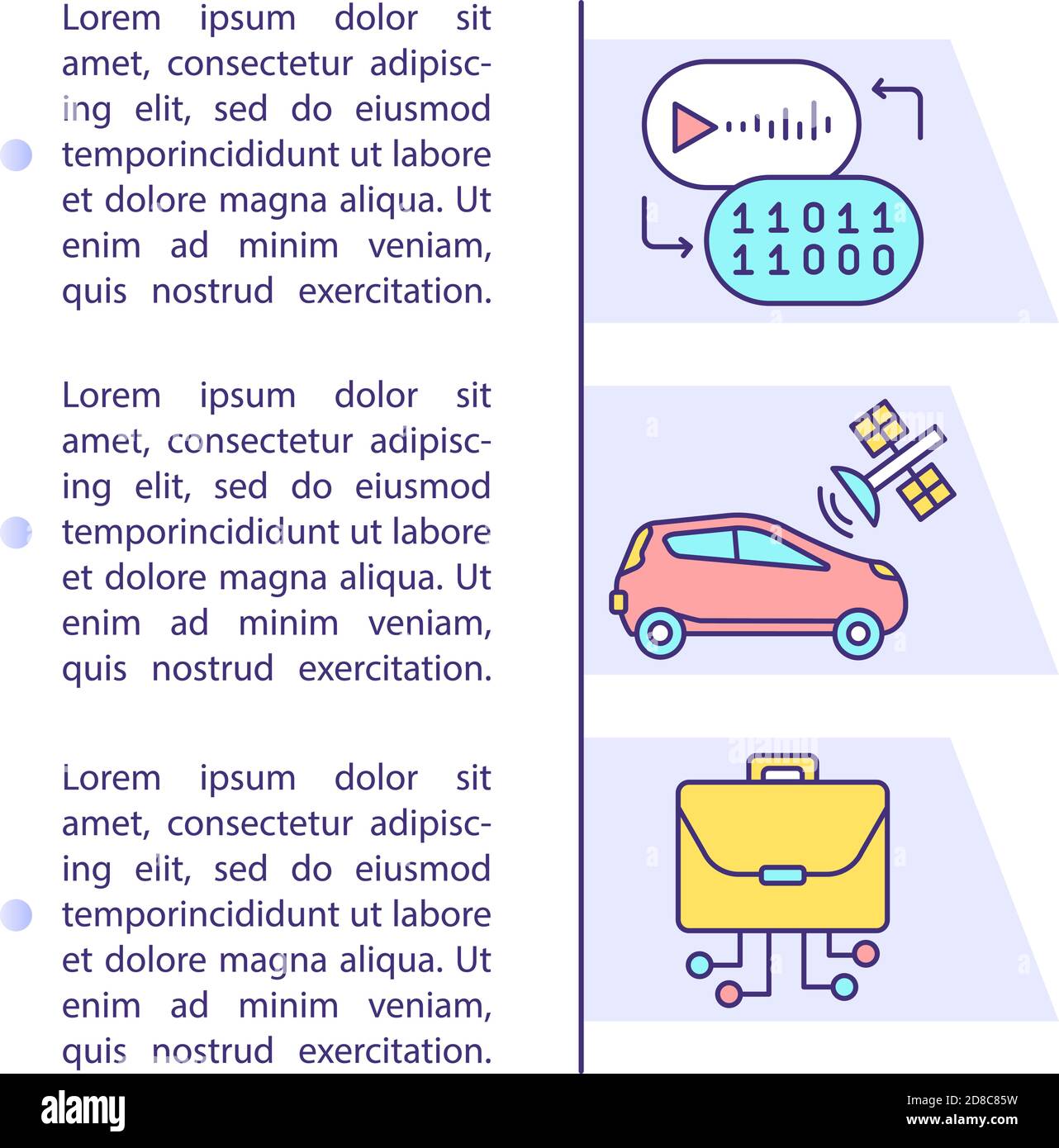 Cloud computing concept icon with text Stock Vector