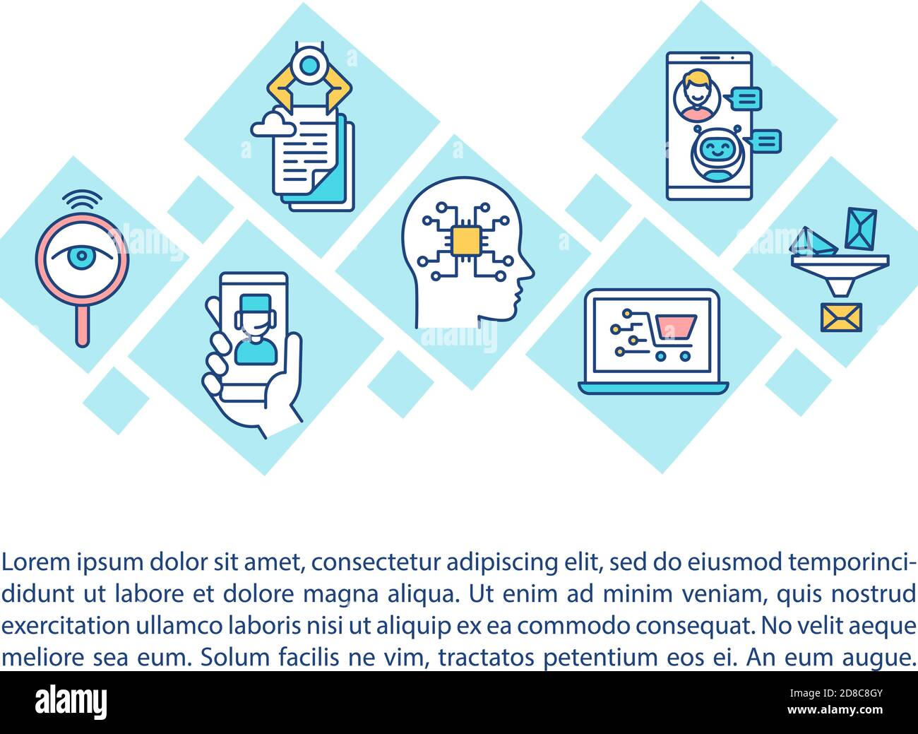 Internet of things concept icon with text Stock Vector Image & Art - Alamy