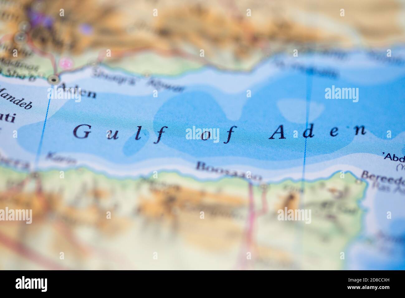 Gulf Of Aden Map Gulf Of Aden Map High Resolution Stock Photography And Images - Alamy