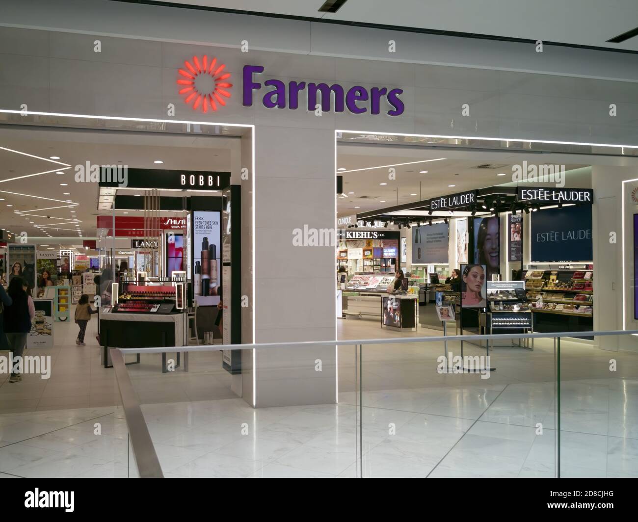 AUCKLAND, NEW ZEALAND Oct 07, 2019 View of Farmers shop in Westfield