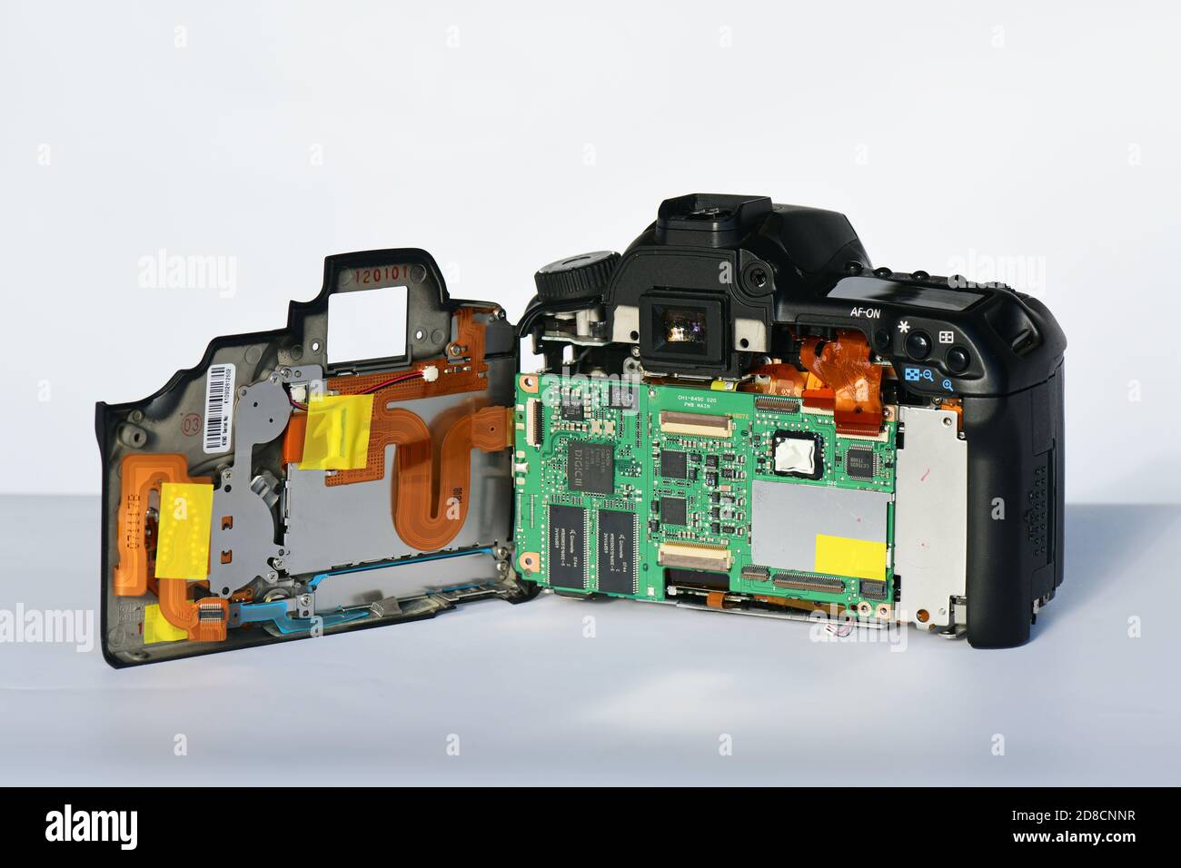 digital camera showing image sensor ccd ( charged coupled device Stock ...
