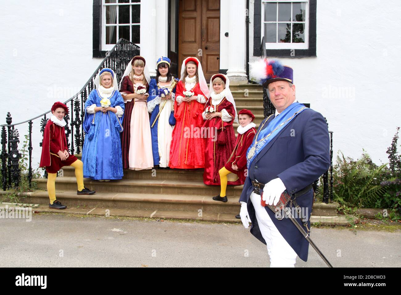 Irvine, Ayrshire, Scotland, UK Marymass is a festival in Irvine, dating