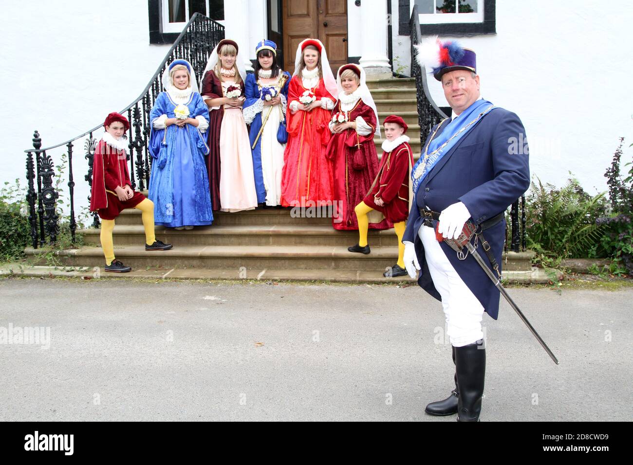 Irvine, Ayrshire, Scotland, UK Marymass is a festival in Irvine, dating