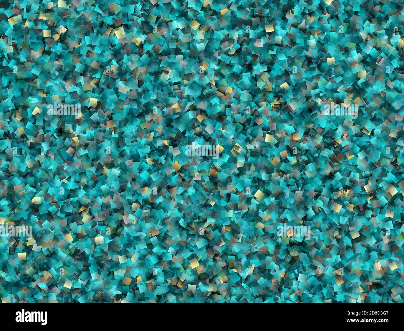 Digitally Created Art With Cubism and Kaleidoscopic effect Stock Photo