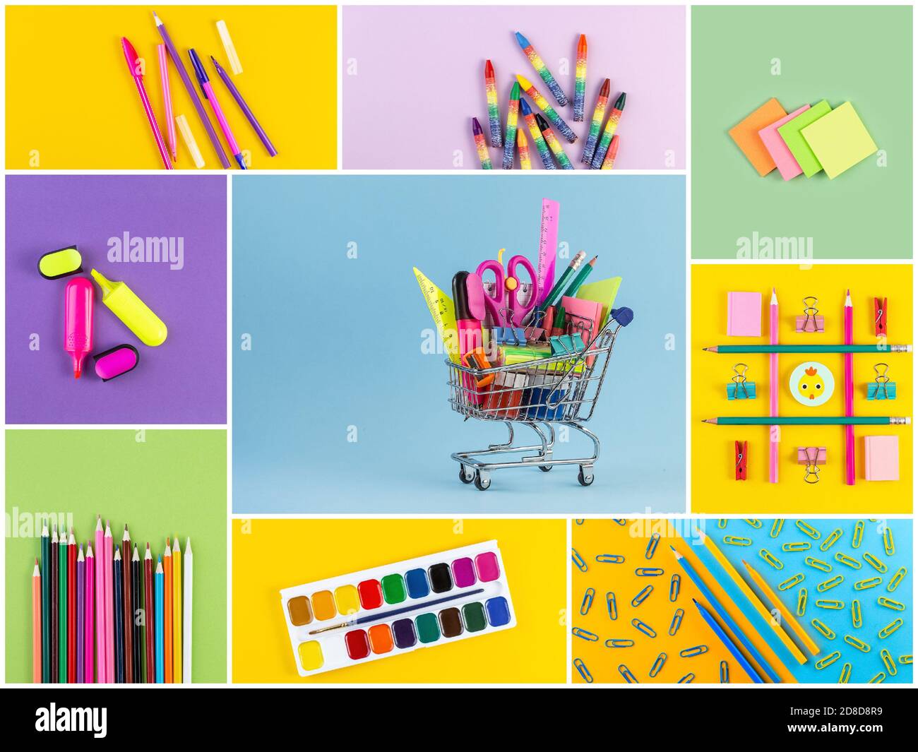 Stationery Cut Out Stock Images & Pictures - Alamy