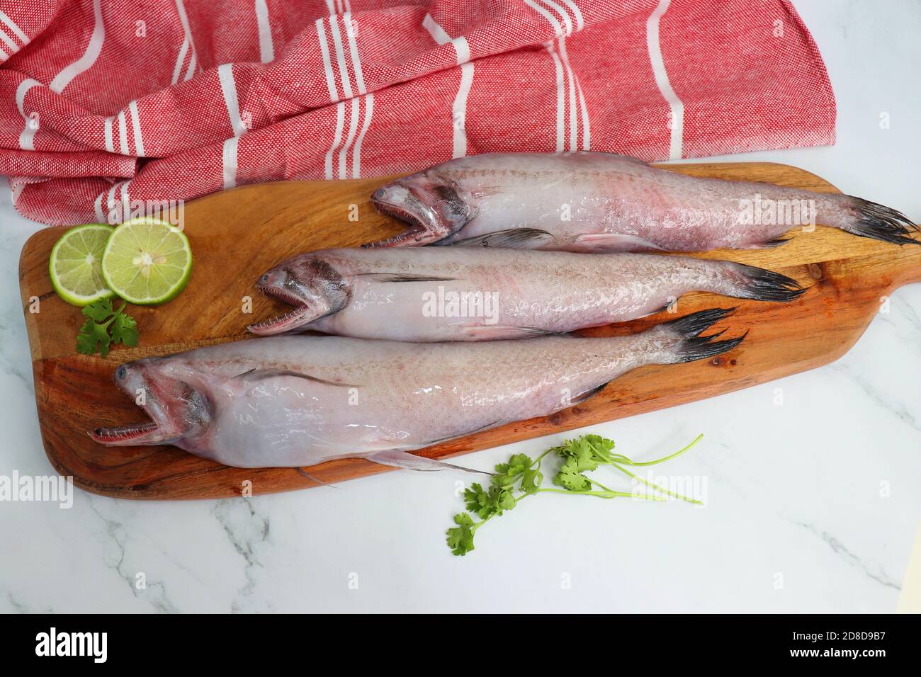 Indian salmon cooking hi-res stock photography and images - Alamy