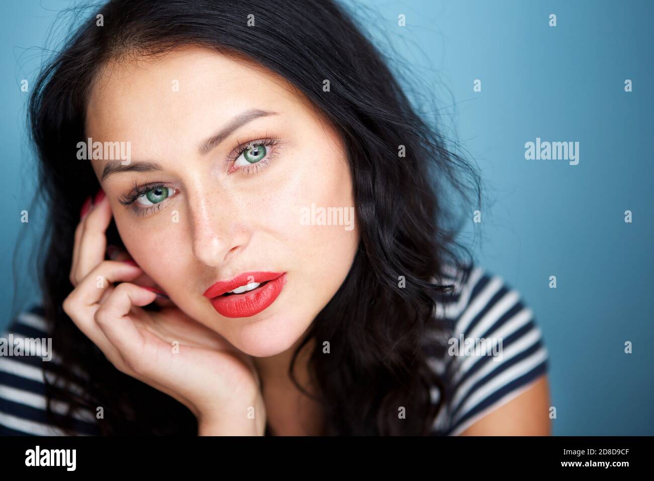 Glamorous portrait woman hi-res stock photography and images - Alamy