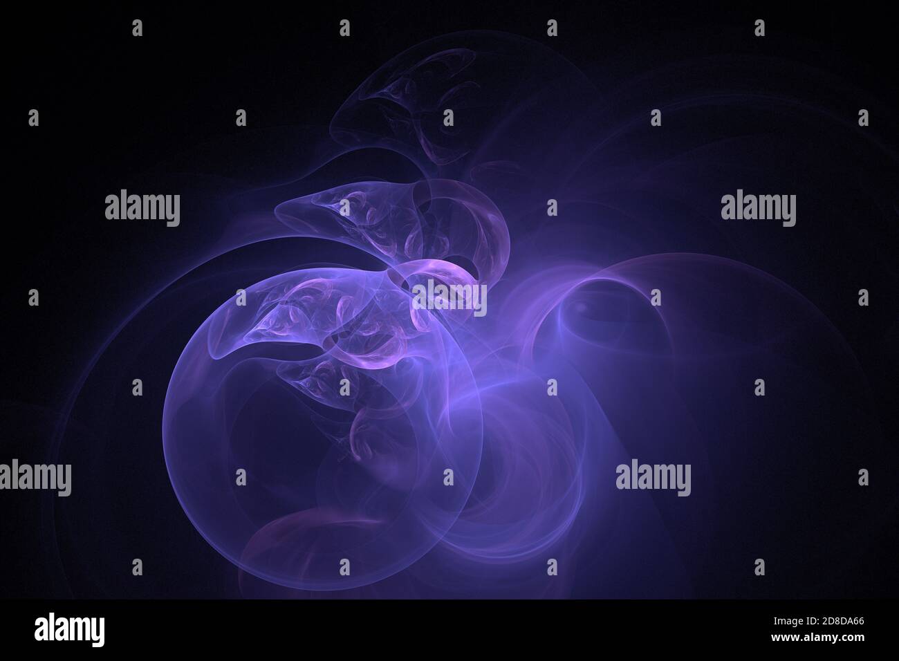 Abstract fractal background. The theme of boundless space Stock Photo