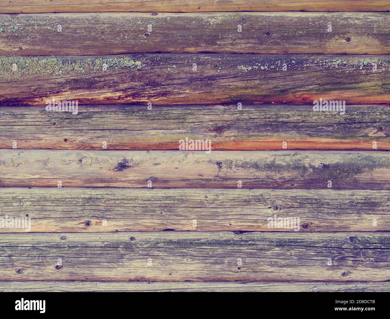 Rough wood log cabin wall background, instagram style Stock Photo - Alamy
