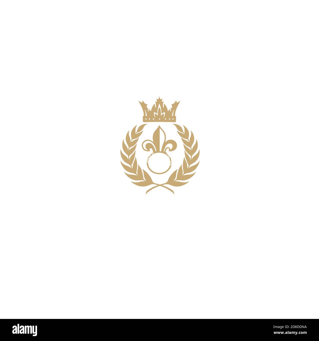 Royal brand and luxury brand logo illustration design Stock Vector ...